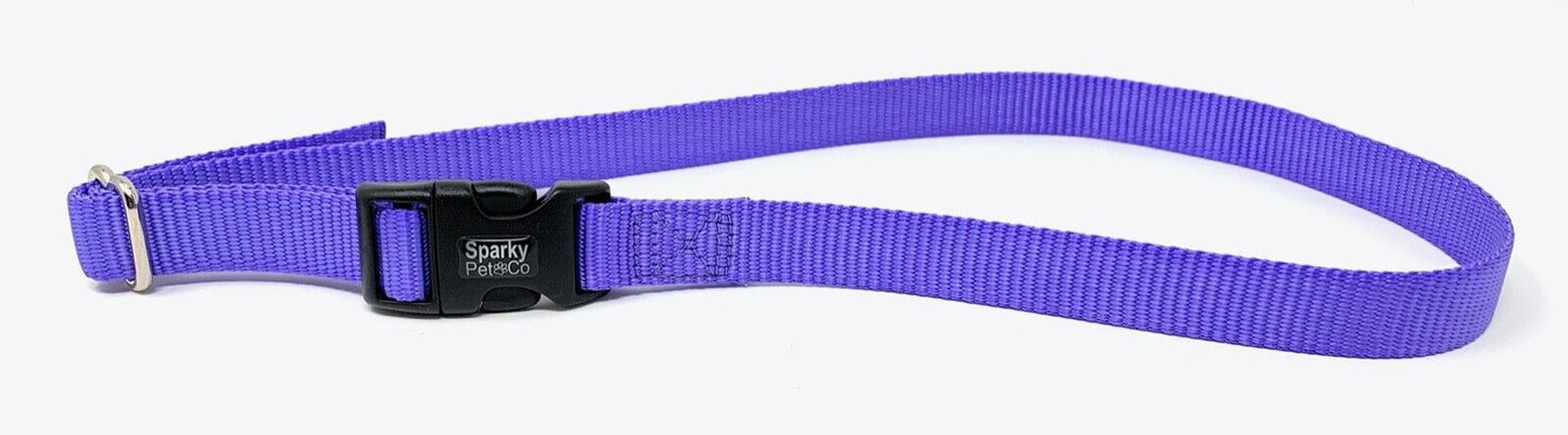 Sparky Pet Co  3/4" Solid Nylon Replacement Collars