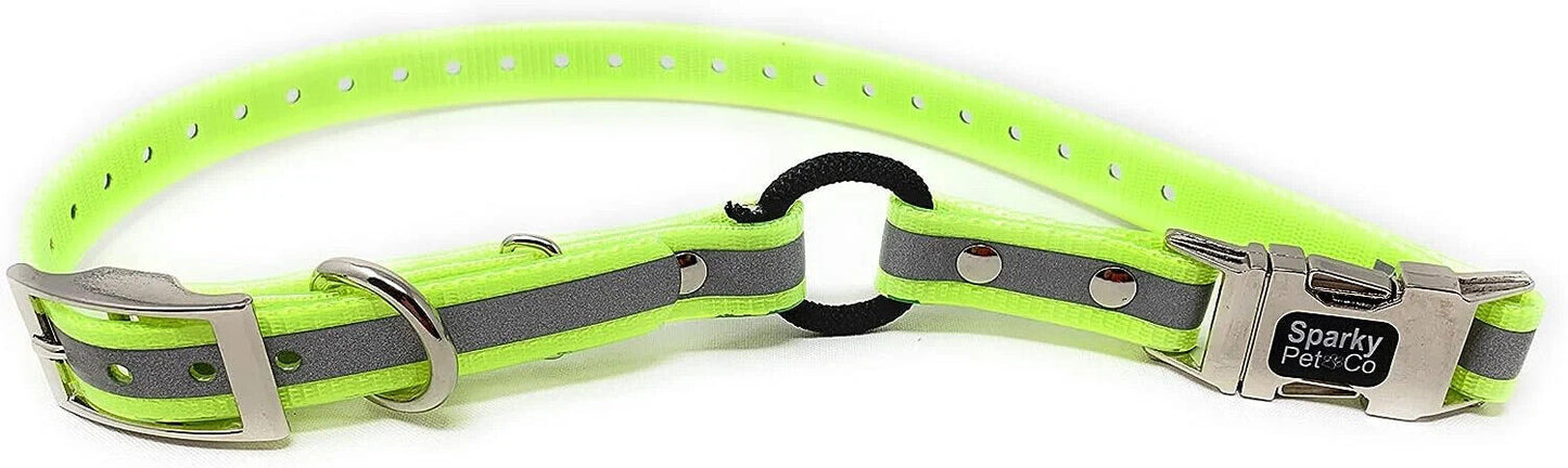 Sparky Pet Co - 1" Reflective Zeus ECollar Replacement Strap Bungee Loop Waterproof