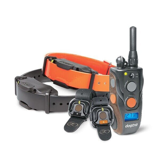 Dogtra 1902S HANDSFREE PLUS E-Collar Remote 2-Dog Trainer Expandable 3/4 Mile