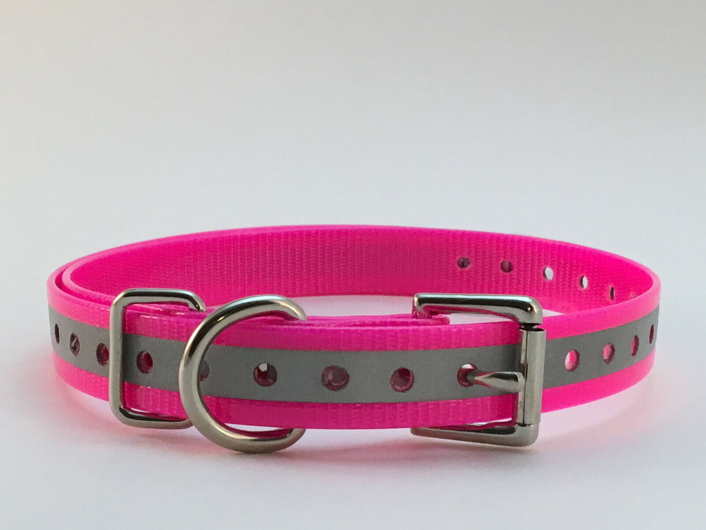 3/4 inch Reflective Dog Collar Strap Dogtra, Garmin  E Collar by Sparky Pet Co