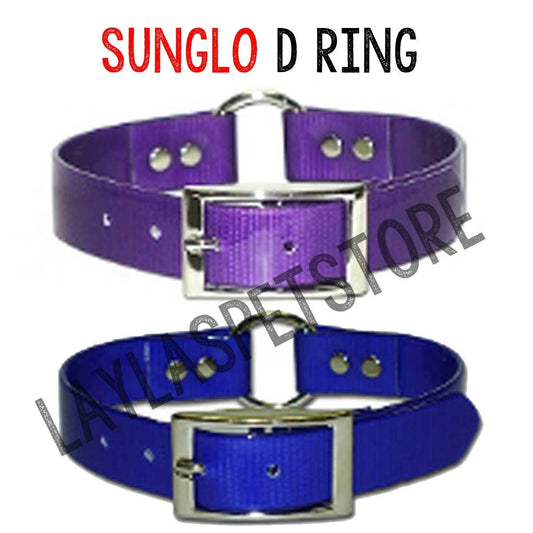 Sunglo Hi Flex Ring In Center Replacement Sport Dog Strap - Purple-18" Long