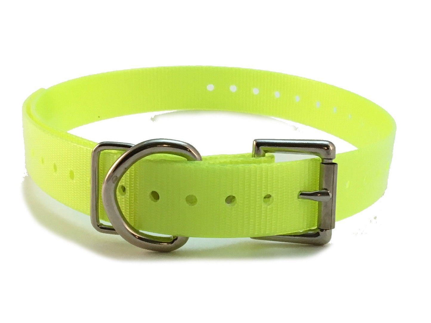 Garmin PRO Model Contact Points & 3/4" SPC Strap Neon Yellow  PRO 70, 550, PT10