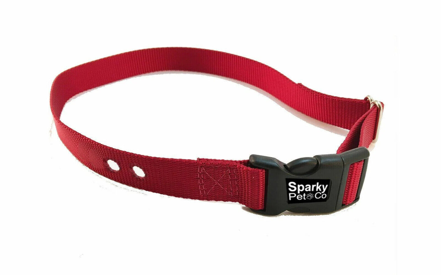 Sparky Pet Co - 1" Replacement Nylon Collar with 2 Holes - Spaced at 1.25" Apart