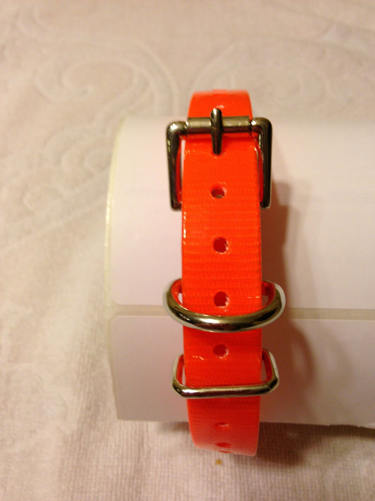 Dogtra Innotek Tri Tronics Compatible 3/4" High Flex Roller Buckle Straps