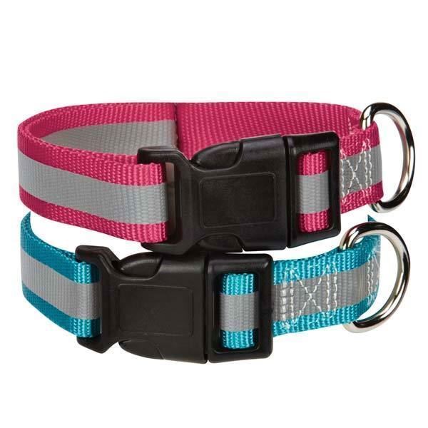 Guardian Gear  Reflective 6 ft Leash 18-26 " Collar Gift Set with Free Greenies