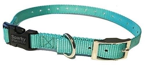 Sparky Pet Co E Collar Compatible 3/4" Nylon Double Buckle Quick Snap Replacement