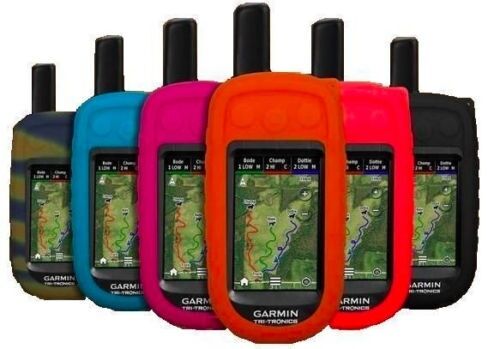 Garmin GV Custom Alpha 200 Gel Case Covers Blk, Blue, Red, Orange, Camo,Hot Pink