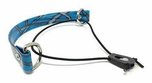 Sparky Pet Co 1" Blue Camo Biothane E Collar Easy Fit Surefit Replacement Strap