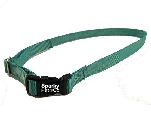 Sparky Pet Co 3/4" Green Solid Strap 2 Batteries YardMax,Stay+Play,Free to Roam,PetSafe