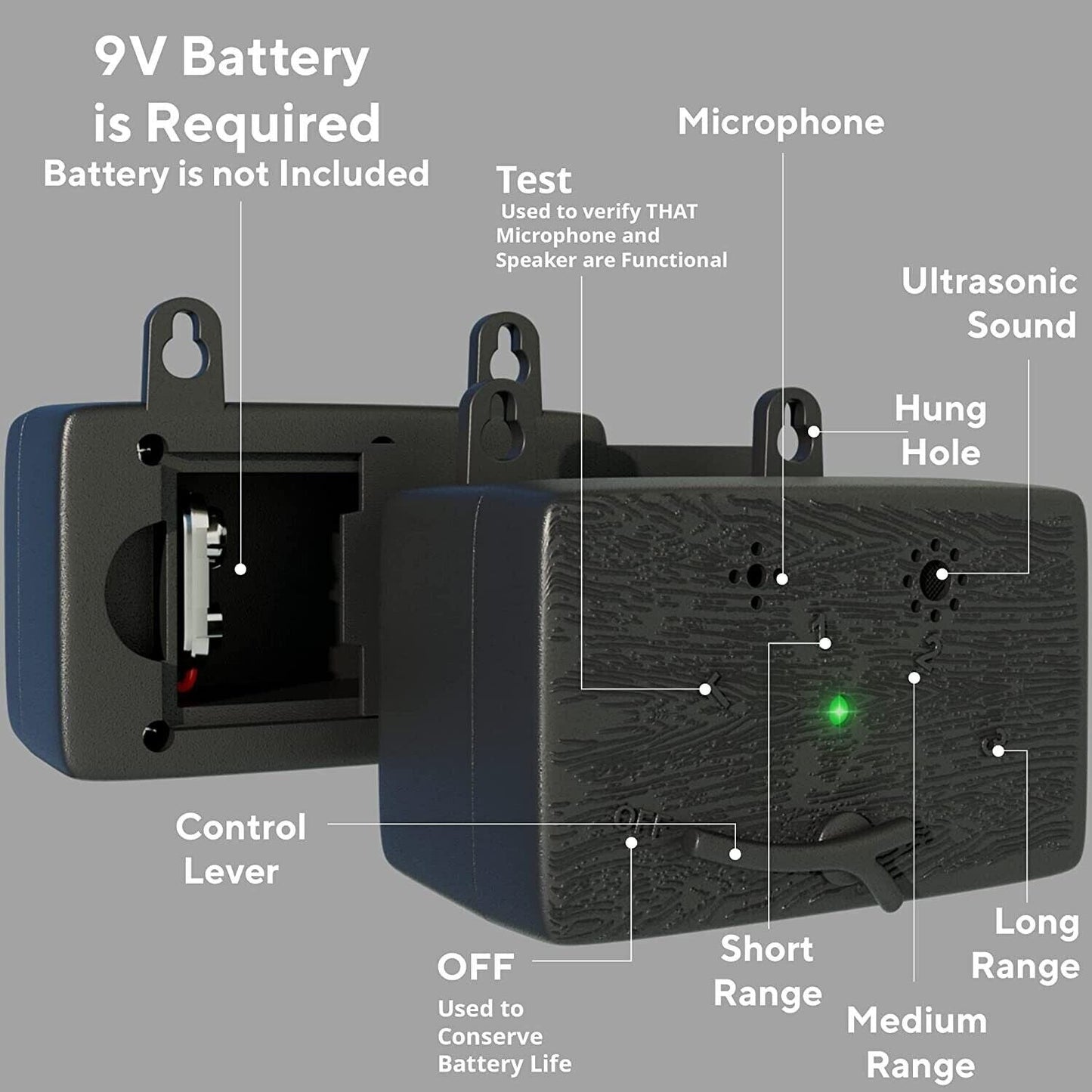 Ultrasonic Dog Bark Control Bark Box Anti Barking Device