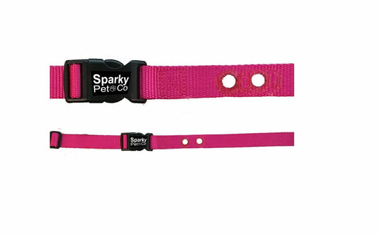 Sparky Pet Co  - 1" Replacement Nylon Collar with 2 Holes - Spaced at 1.25" Apart