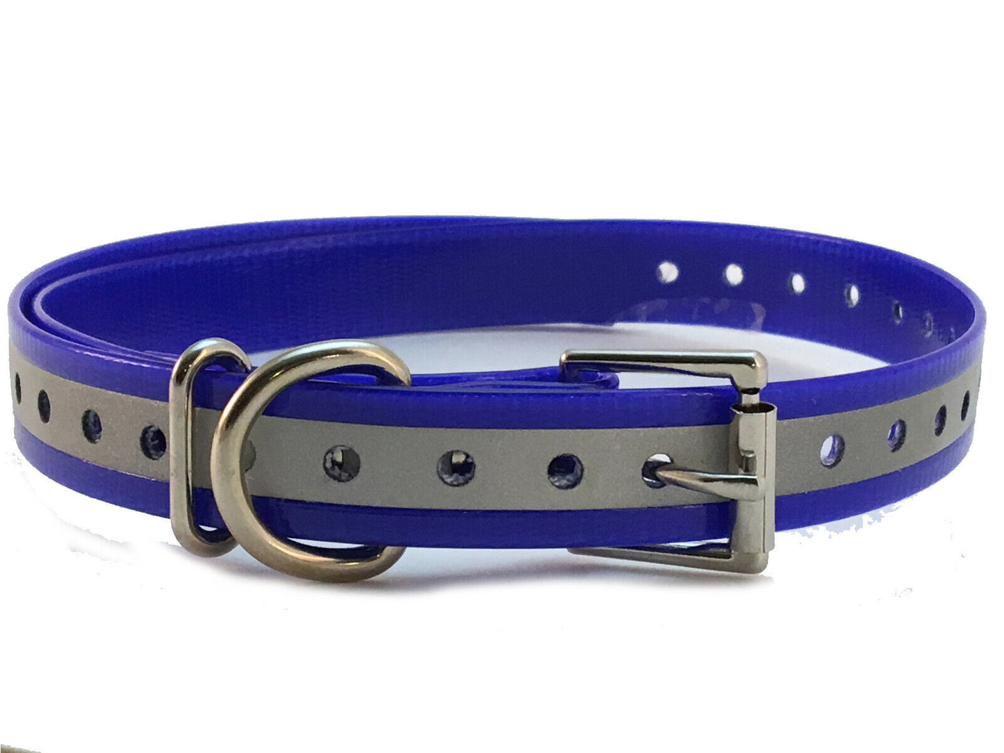 3/4 inch Reflective Dog Collar Strap Dogtra, Garmin  E Collar by Sparky Pet Co