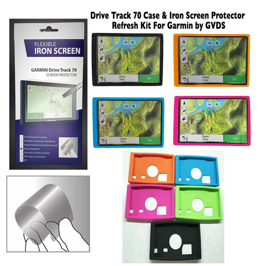 Drive Track 70 Case & Iron Screen Protector Refresh Kit  GVDS- 4 Colors