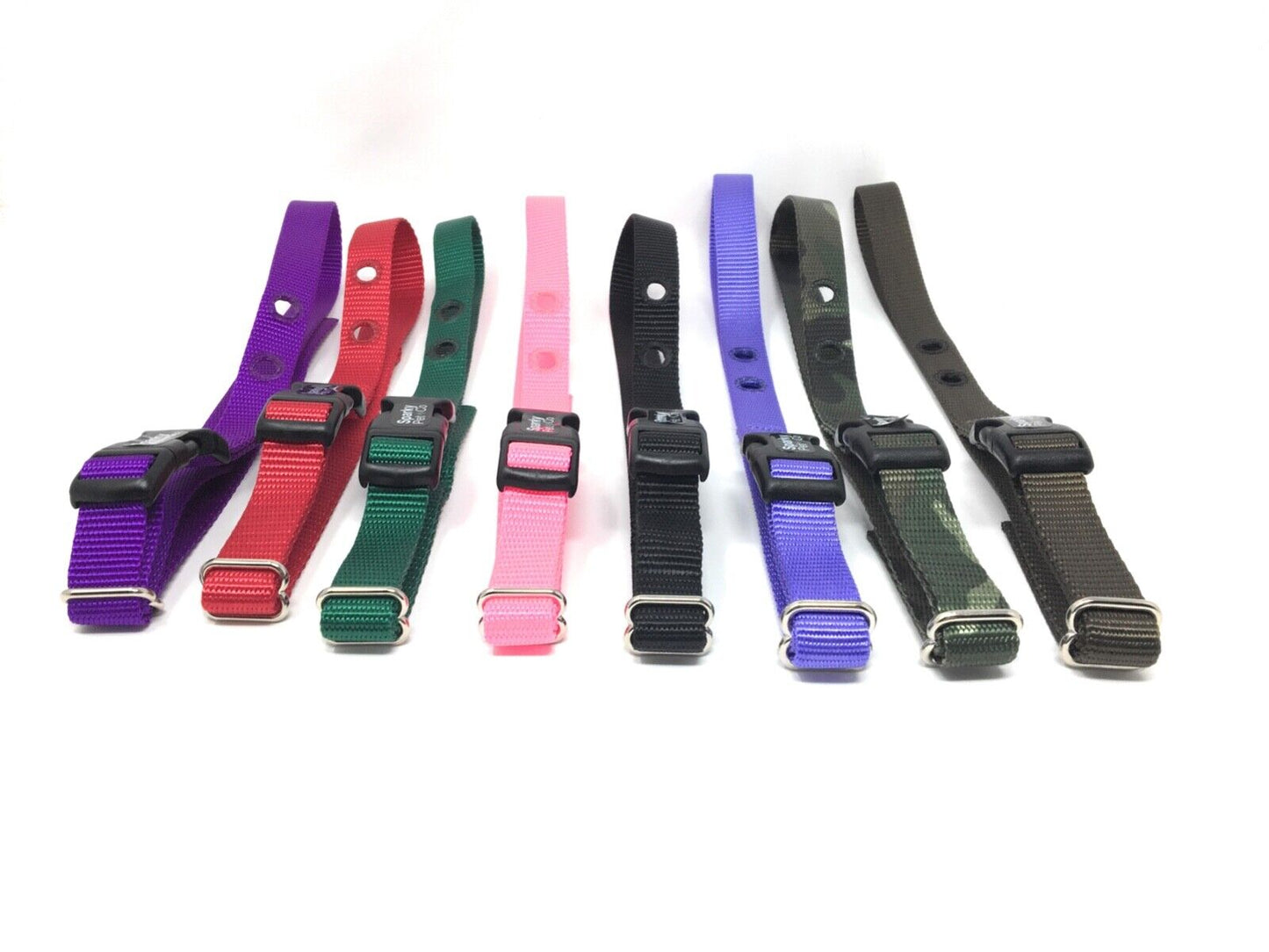 In-Ground Dog Fence Collar Receiver Strap Nylon 3/4in SD-2525 16 Colors