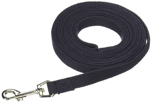 Omni Pet Professional 10 Ft Training Lead Black Kool Cotton