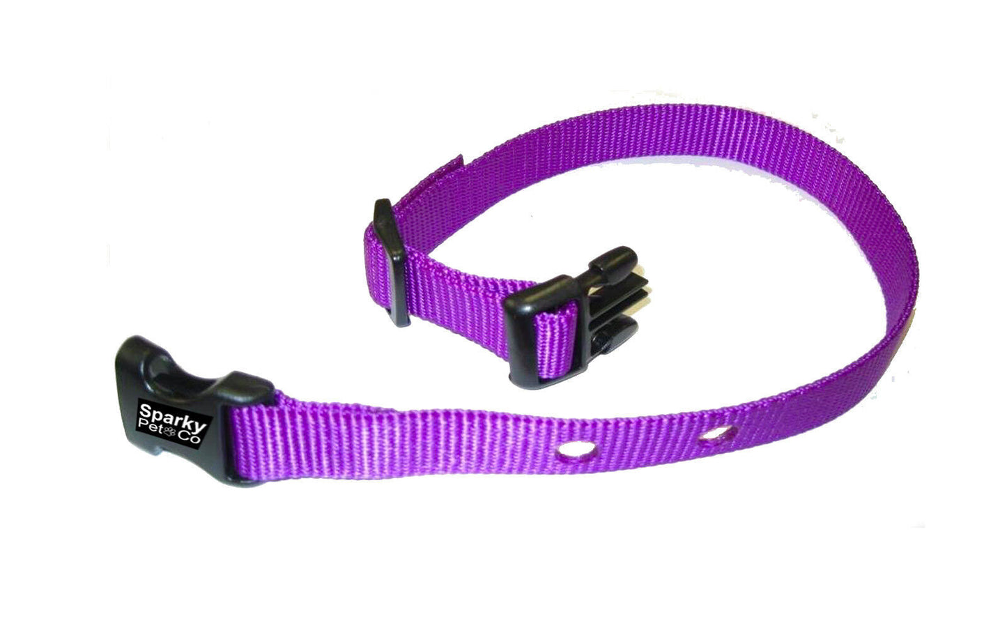 Wireless/Stubborn Dog In-Ground Collar Strap 1 inch 2 hole 1.25" apart