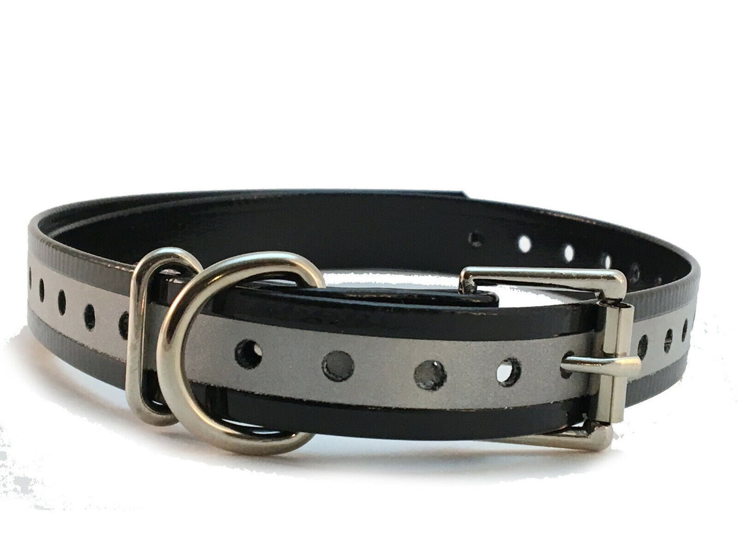 3/4 inch Reflective Dog Collar Strap Dogtra, Garmin  E Collar by Sparky Pet Co