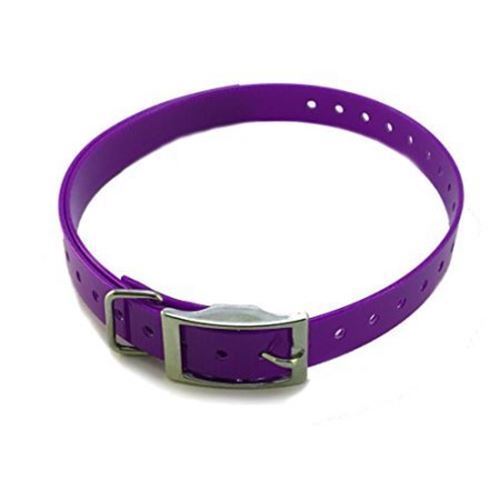 Sparky Pet Co Compatible 3/4" Purple Square Buckle High Flex Waterproof, Replacement Strap