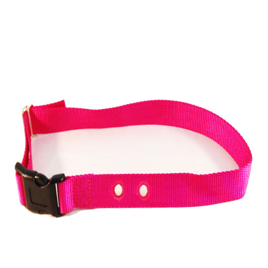 Nylon 3/4" Universal Strap - 2 Holes 1.25" Bark or Raspberry