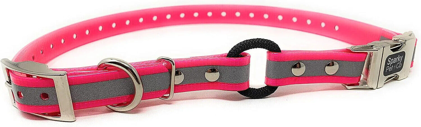 Sparky Pet Co -3/4" Reflective Zeus ECollar Replacement Strap Bungee Loop