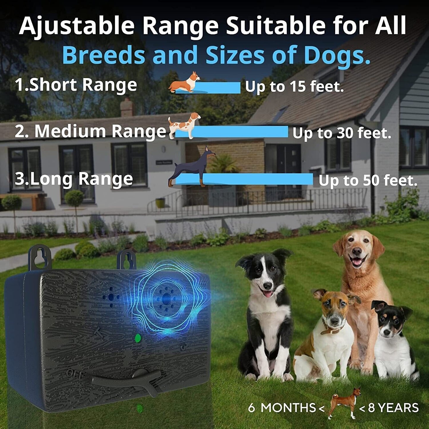 Ultrasonic Dog Bark Control Bark Box Anti Barking Device