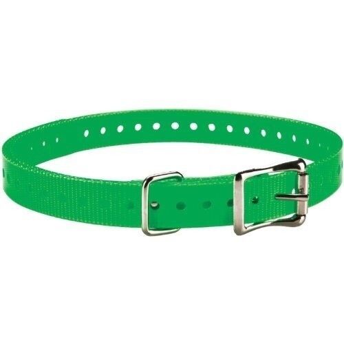 Garmin Delta Collar Compatible Strap -  Med. Green 3/4" Roller Buckle