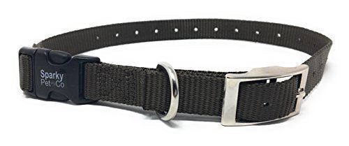 Sparky Pet Co Universal Nylon 3/4 Dog E Collar Double Buckle Straps