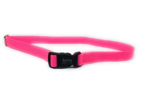 Universal Nylon 3/4" Solid Dog Straps FITS Sonic Bark Yard Park Remote Trainers