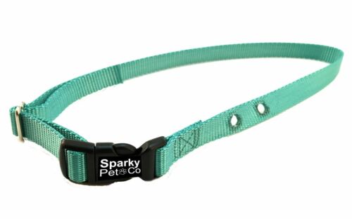 Sparky Pet Co 3/4" Replacement Strap Fits all Bark Collars- RFA 41  2 Holes 1.25