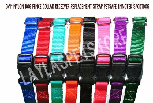 3/4 3 Consecutive Hole Nylon Replacement Strap Many colors to choose from