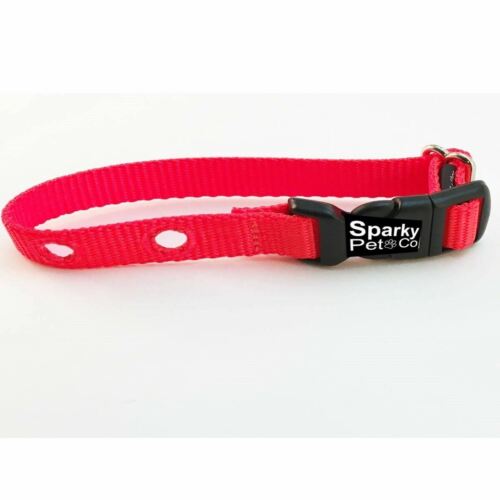 Replacement strap 3/4 inch for all electric dog system 2 Hole 1.25 - 11 Colors To Choose From