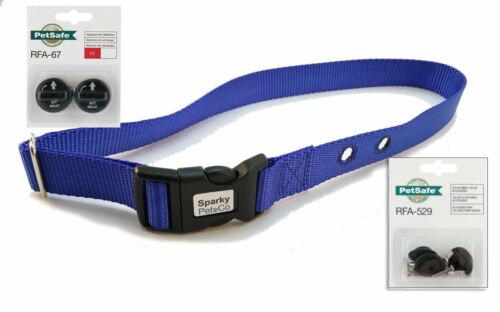 Sparky Pet Co 3/4" Replacement Dog Collar 2 Hole 1.25 + RFA 529 Kit & 67D Alternative