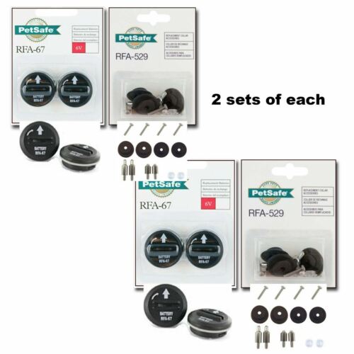 PetSafe RFA 529 Kit & 2 High  RFA 67D Battery Kit For Pets Wireless Pet Products