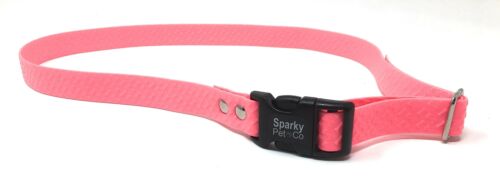 Replacement Biothane Strap Waterproof 3/4" SolidBiothane Embossed Dog Straps