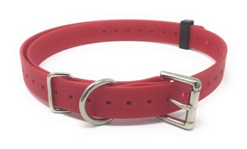 E Collar  3/4" Biothane Dog Straps- 6 Colors to Choose From