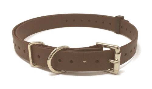 E Collar  3/4" Biothane Dog Straps- 6 Colors to Choose From