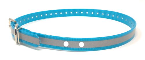 3/4" 2 Hole 1.25" Dog High-Flex 3/4 Reflective Roller Buckle Replacement Strap