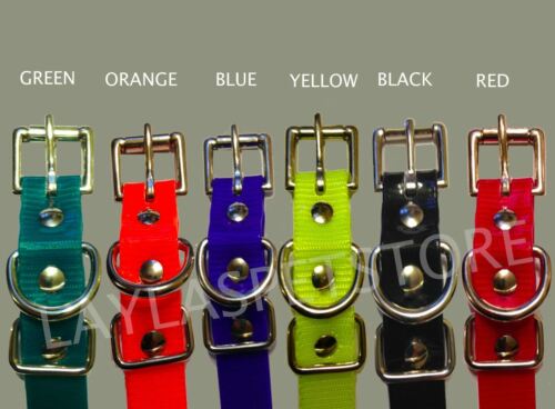 PETSAFE REPLACEMENT DOG STRAPS 3/4" X 28" RED GREEN BLACK BLUE ORANGE YELLOW