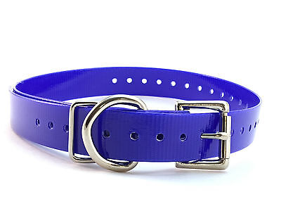 High Flex Pet Safe Vibration Bark Roller Buckle 3/4" Wireless Replacement Collar-Colors