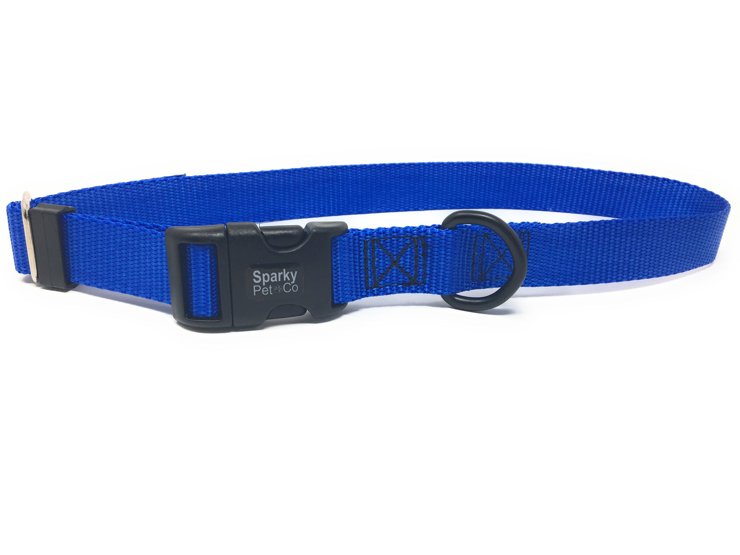 Sparky PetCo 1" Universal Clip-N-Go Adjustable Nylon Dog Collars (Variants)