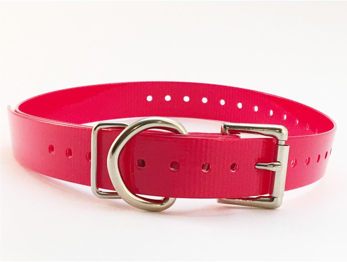 Sparky Pet Co 1" High Flex Roller Buckle Straps for E Collar Systems