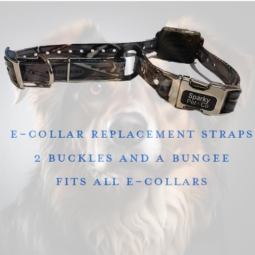 Sparky Pet Co Zeus Biothane ECollar Replacement Strap for All ecollars Bungee Loop Dog