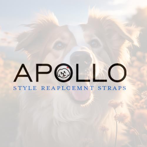 Sparky Pet Co - Apollo ECollar Replacement Strap - Dog Collar - Waterproof Biothane - Adjustable - Double Buckle - Quick Snap Metal Clasp - for Invisible Fence Systems - 3/4" x 28" (Yellow Camo)