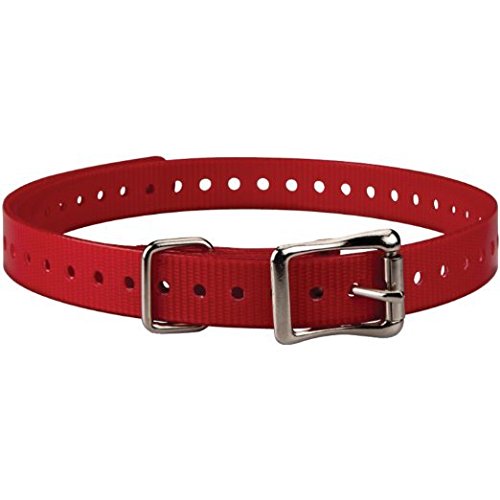 Sparky Pet Co Garmin Compatible 3/4-Inch Red Collar Strap Garmin Delta Ser.