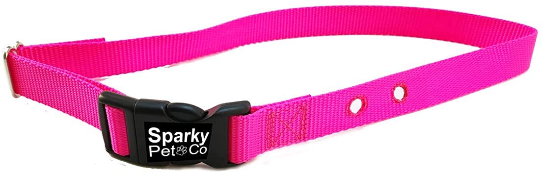 Sparky Pet Co 1" Replacement Bark Collars and 2 High Tech RFA 67D Batteries,