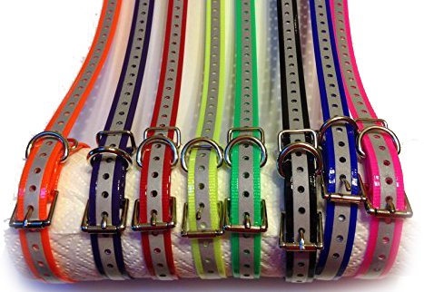 Sparky Pet Co Replacement 3/4" Reflective Blue Strap for All E Collar Systems