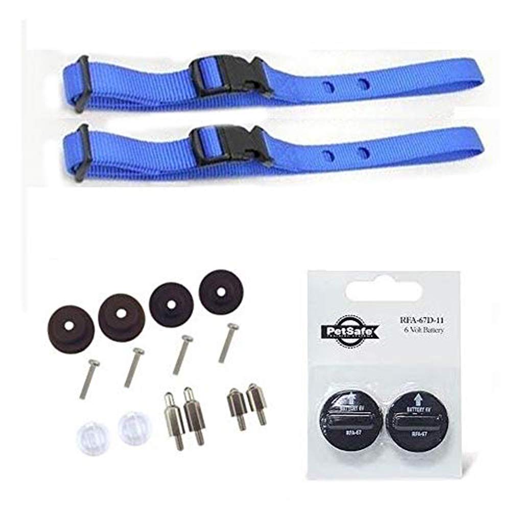 Compatible with Petsafe 2 RFA-41 3/4 Blue Collar 67D-11 Battery &Refresh 529 kit