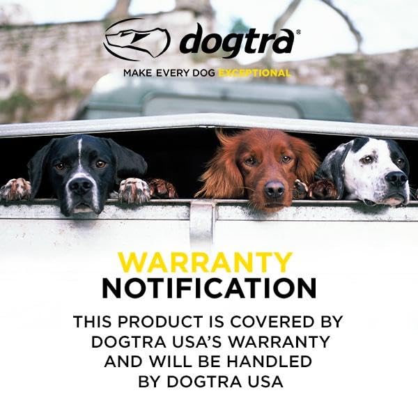 Dogtra iQ Vibe Vibration Only No Bark Collar Rechargeable Waterproof Compact