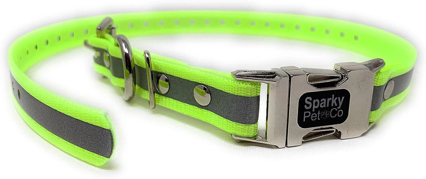 Sparky Pet Co - 1" Reflective Apollo ECollar Replacement Strap