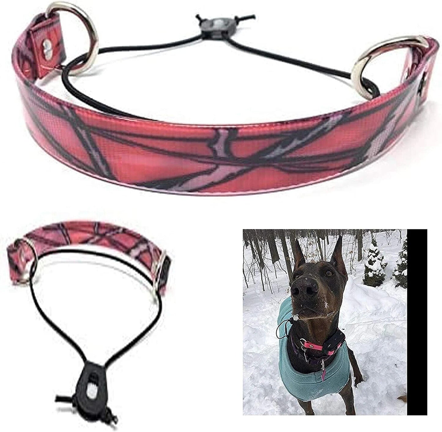 Sparky Pet Co - 1" Camo Biothane Surefit Bungee Replacement E-Collar Straps